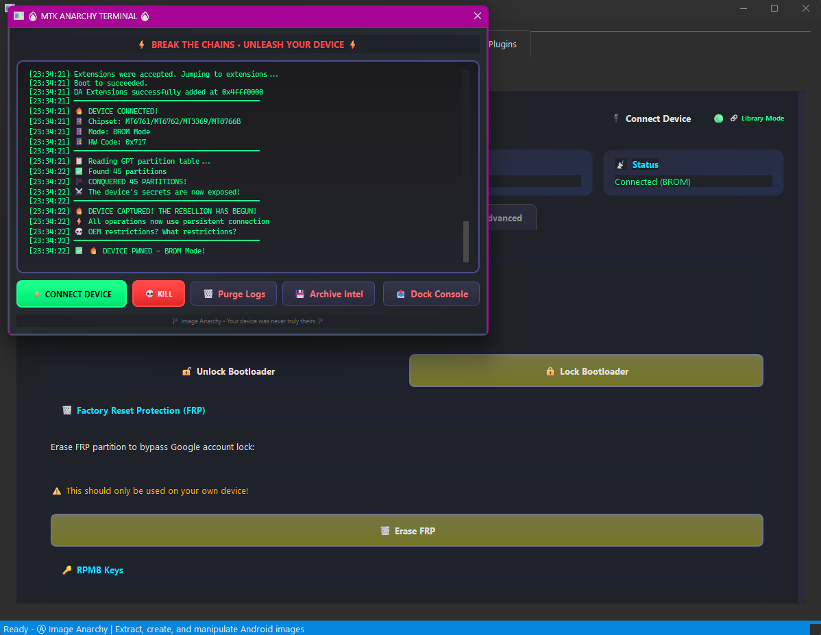 MTK Client - Advanced