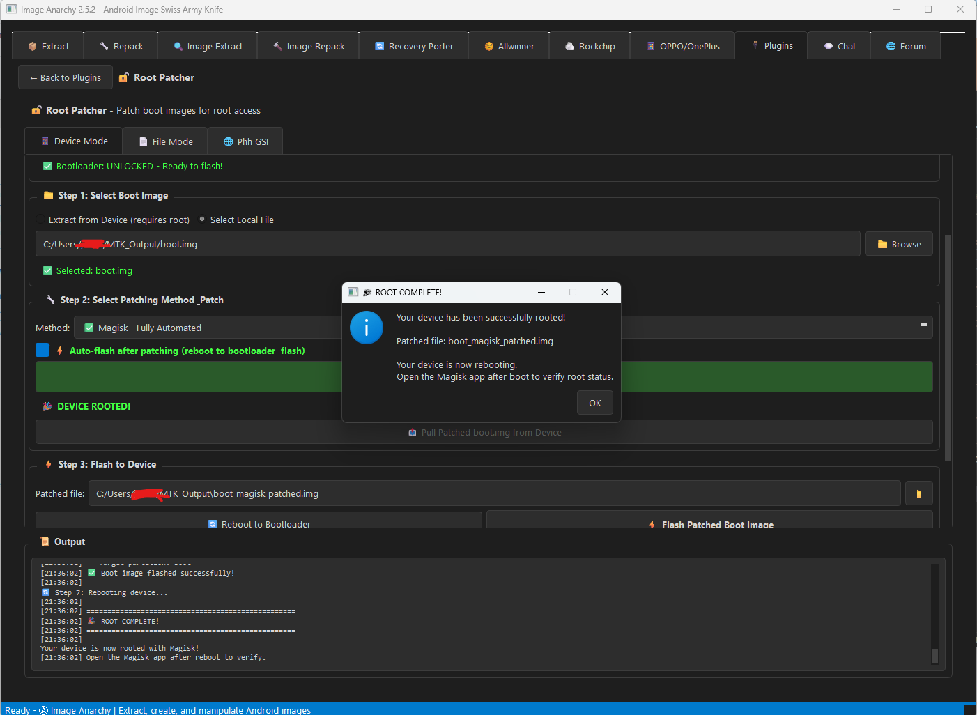 Root Patcher - Complete